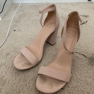 light pink heels